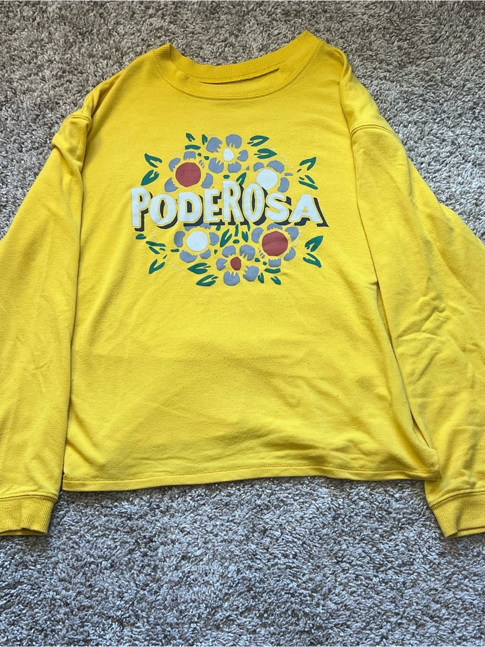 Poderosa Crew Neck Long Sleeve Sweater Women's XS